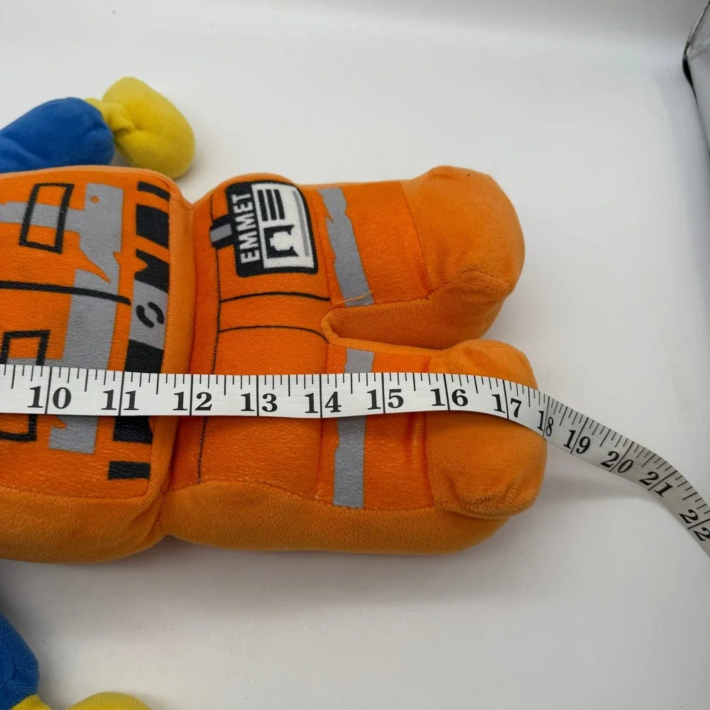 LEGO‎ Movie 2 Emmet Brickowski Plush Stuffed Toy Construction Worker 18 Inch